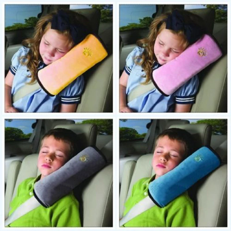 Kids Auto Car Accessories Safety Seat Belt Cover Shoulder Pad Pillow Cushion TIK