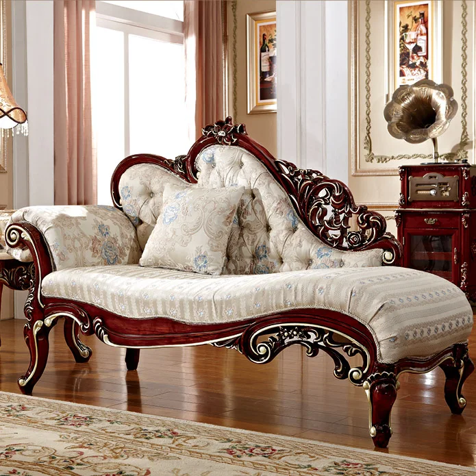 Villa sofa set longue luxury model furniture