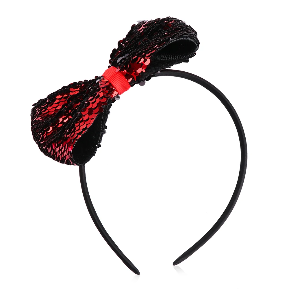Buy Children Fashion Flip Sequin Bow Headband For Kids