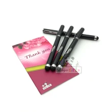 Популярный Уникальный стилус для смартфона, шариковая ручка с гравировкой на заказ с логотипом вашей компании/ телефонная ручка, 100 шт в партии, Мини карманная ручка