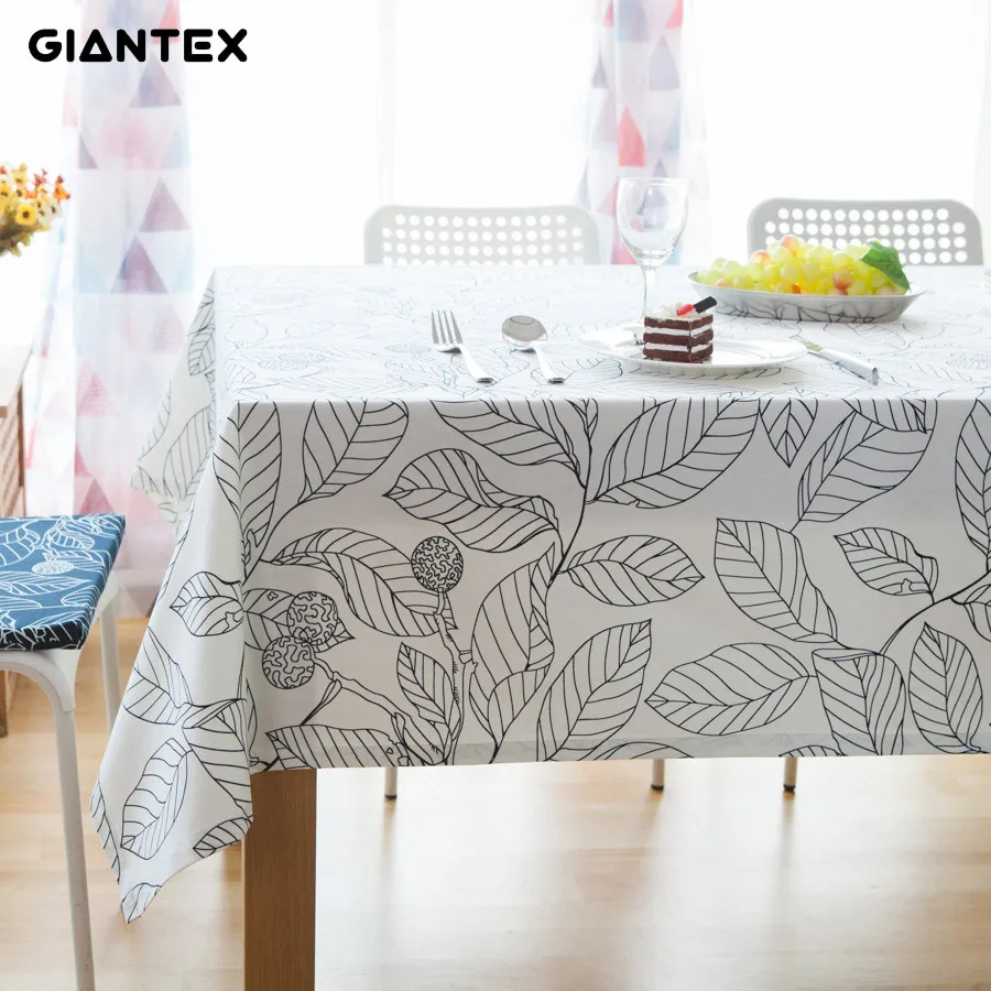 

Giantex Decorative Table Cloth Cotton Tablecloth Rectangular Tablecloths Dining Table Cover Obrus Tafelkleed mantel mesa nappe