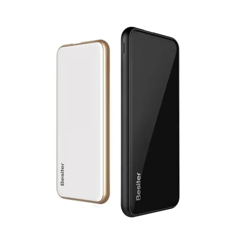 Power Bank 5000 mah портативное зарядное устройство для аккумулятора зарядное устройство для быстрой зарядки Ультра тонкое зарядное устройство для телефона