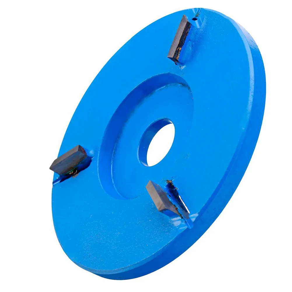 

90mm Arc/Flat Teeth Plane Wood Carving Disc Tool Milling Cutter for 16mm Aperture Angle LB88