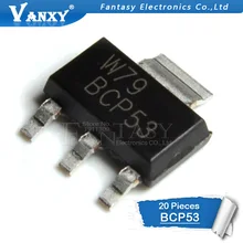 20 шт BCP53 сот BCP53 SOT223 SMD СОТ-223 BCP53T1G