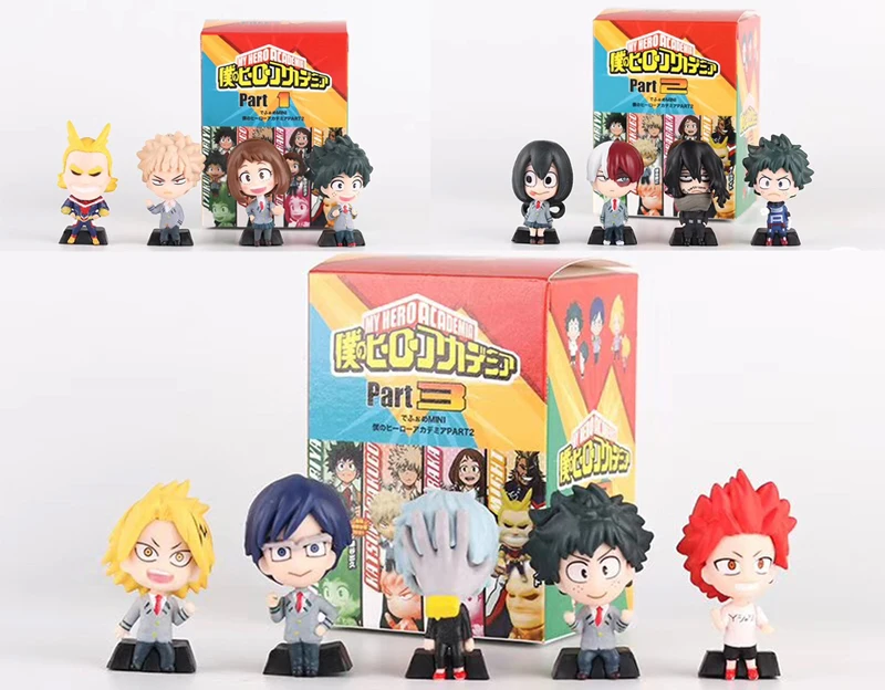 Модная статуя Izuku Midoriya Katsuki Bakugo все может Asui Tsuyu OCHACO URARAKA моя геройская академия
