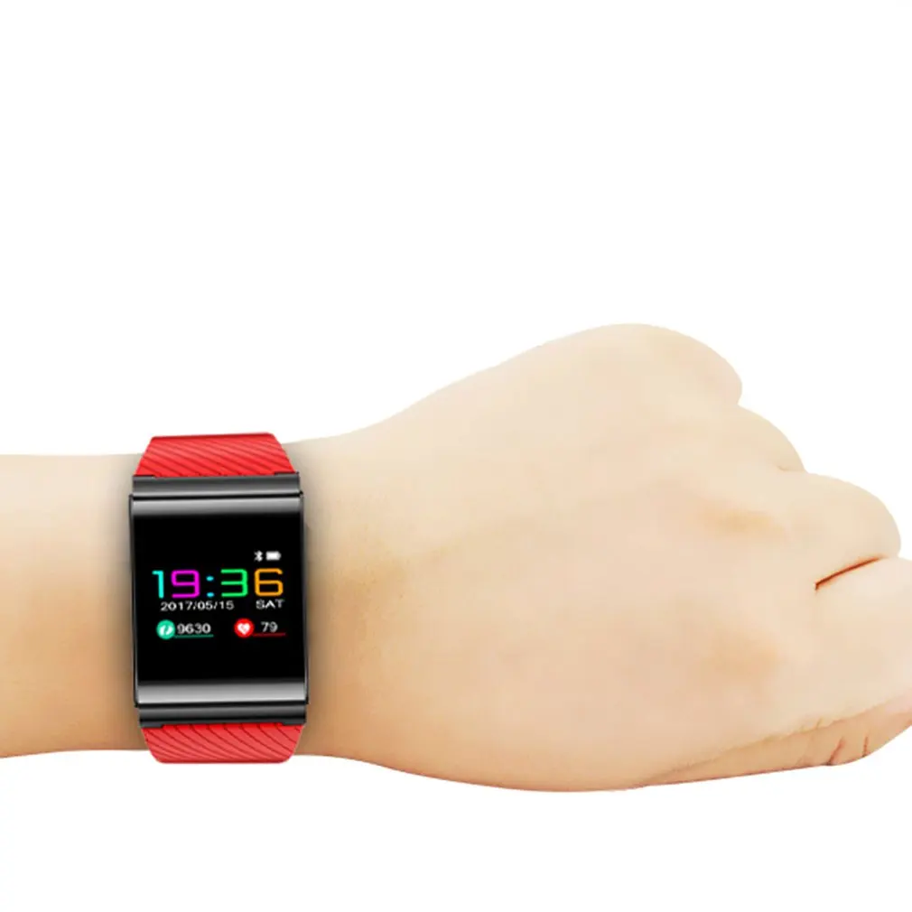 X9 Pro цветной экран Смарт-часы спортивные фитнес-браслет кровяное давление
