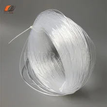 Одножильный боковой светящийся оптоволоконный световой кабель 2,0 мм для украшения внутреннего освещения 100 м рулон