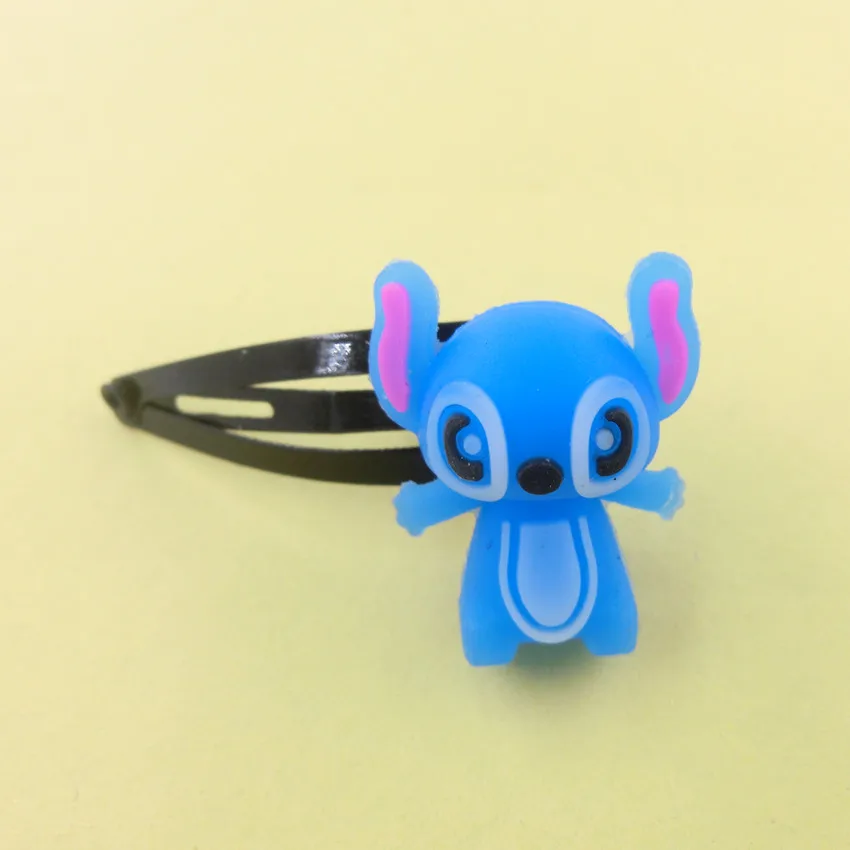 

Silicone Blue Cute Cartoon Anima Hairstyle Tool Baby Hair Clips Children Barrettes Rabbit Piggy Headwear Girls HJ255