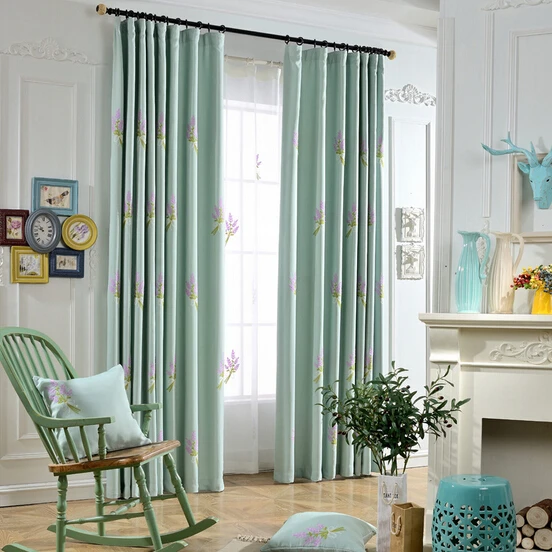 Корейский японский сад вышитые занавески для гостиной шторы шторами cortinas