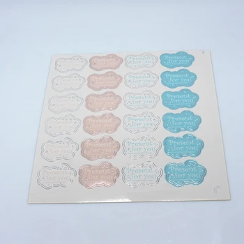 

3.6*2.5cm 800Pcs/ Lot Paper Seal Sticker DIY Gifts Candy Snack Chocolate Biscuit Baking Self Adhesive Paper Sealing Party Label