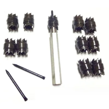 

13pcs Spot Welding Drill Double Sided High Speed Rotary Spot Weld Cutter Drill Bit Tool