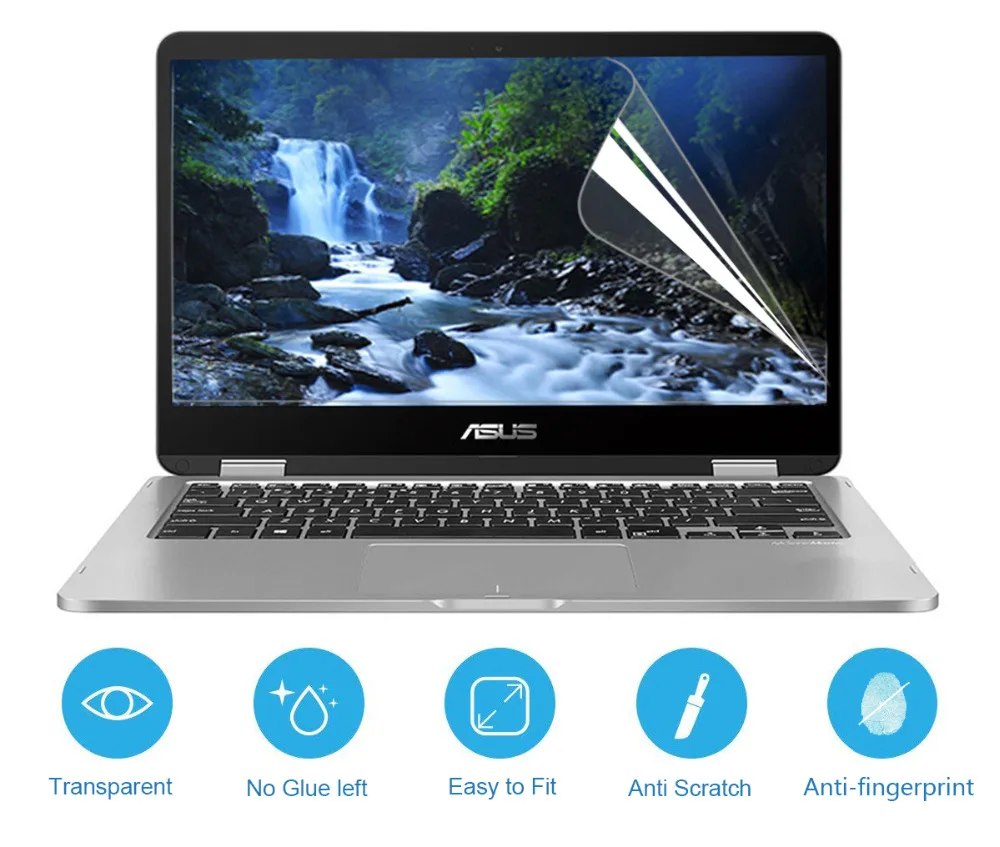 Cartinoe Screen Protector For Asus Vivobook Flip 14 Tp401c Tp401n 14 Inch Notebook, Hd Crystal Clear Lcd Screen Guard Film, 2pcs Cartinoe Screen Protector For Asus Vivobook Flip 14 Tp401c Tp401n 14 Inch Notebook, Hd Crystal Clear Lcd Screen Guard Film, 2pcs