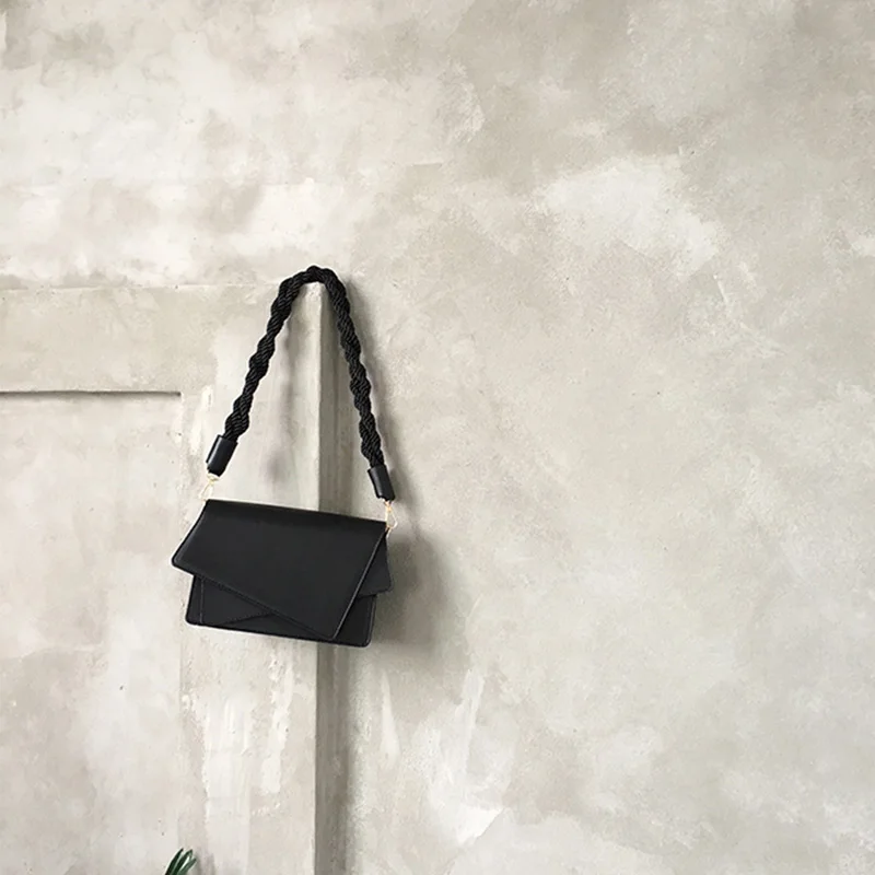 Autumn Hot Women New Shoulder Bags INS Popular Female Fahsion Crossbody Knit Flap Ladies Travel Weave Messenger Bolsa SS3414 (11)