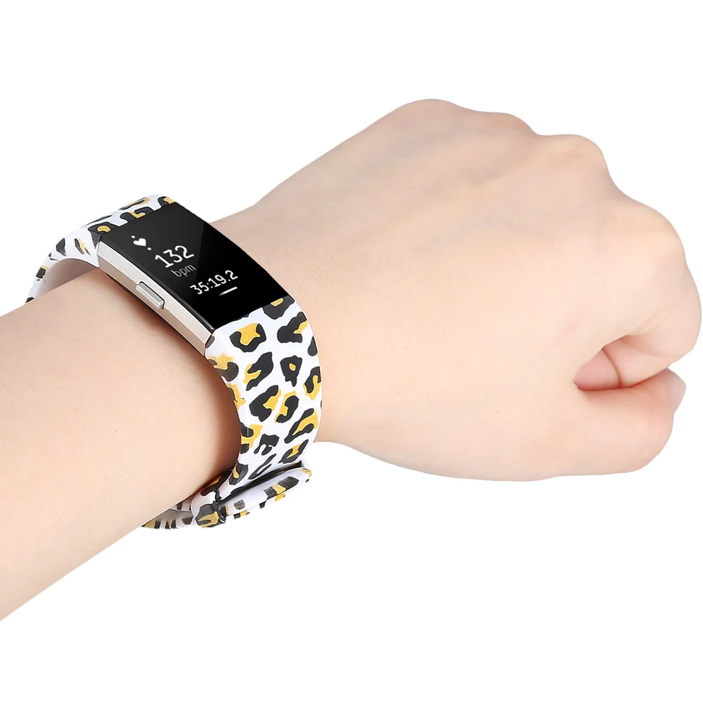 Модный мягкий браслет на запястье для Fitbit Charge 2, фитнес-браслет, умный ремешок для Fit bit, ремешок для часов, спортивный браслет, аксессуары