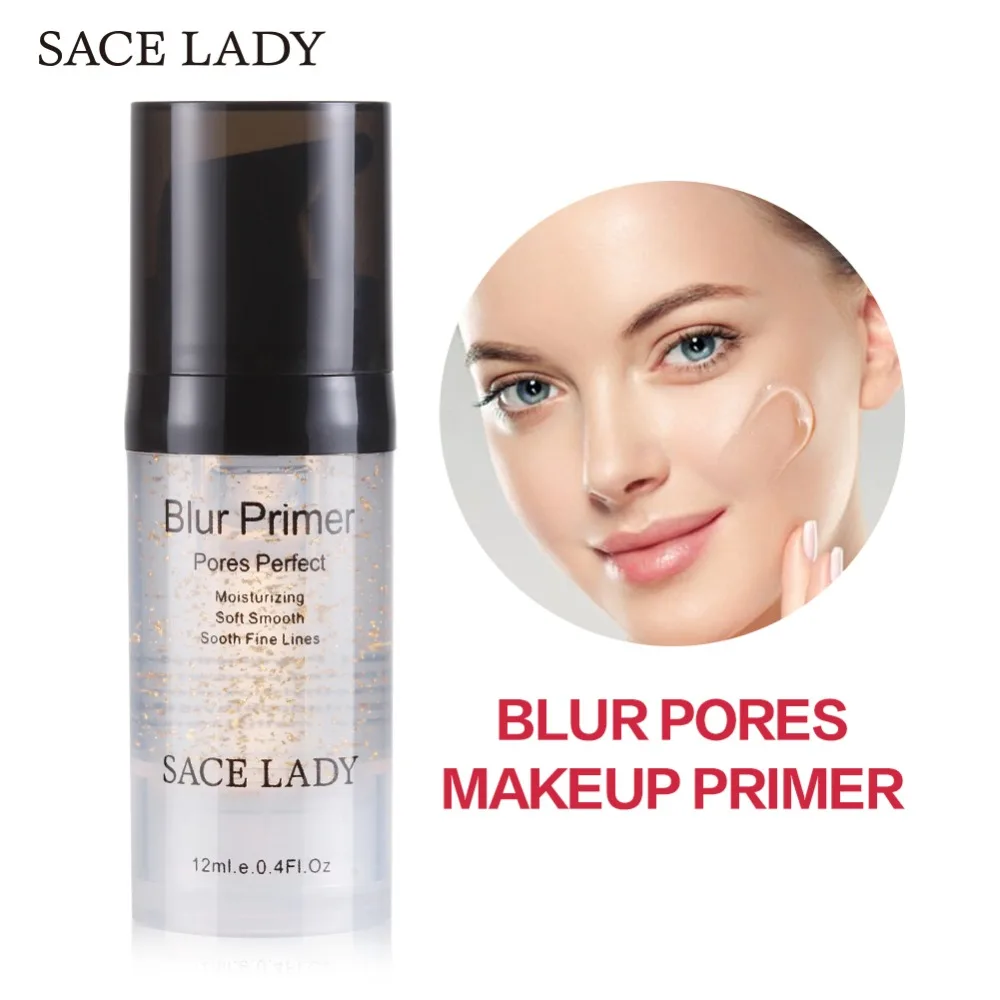 Купить 1 получить подарок SACE LADY праймер для лица макияж 24K золото контроль масла