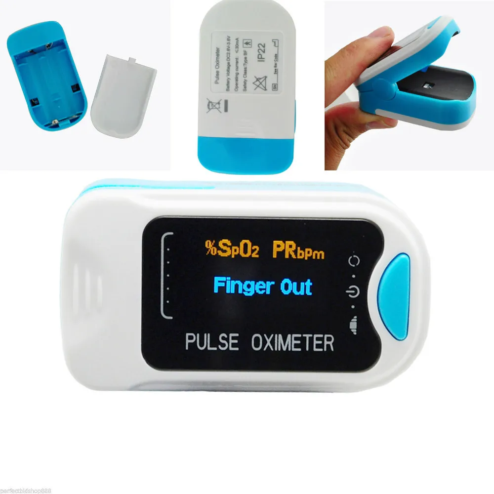 

2016 CE CONTEC CMS50N Pulse Oximeter Fingertip blood oxygen saturation, SpO2,PR monitor,OLED