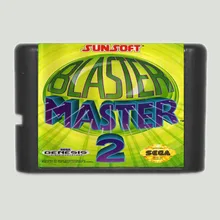 Blaster Master 2 игровой картридж новейшая 16 битная игровая карта для sega Mega Drive/Genesis system