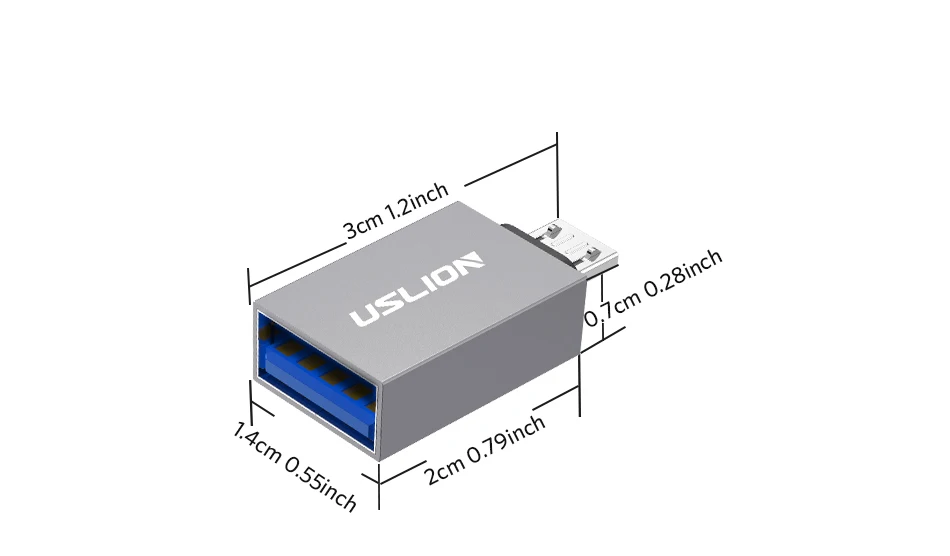 USLION usb type C к USB 3,0 type-C адаптер OTG Mciro Кабельные конвертеры для samsung S10 S9 S8 для Macbook USB C OTG адаптер