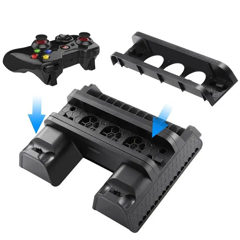Игровой контроллер зарядная станция Подставка для PS4/PS4 Pro/PS4 Slim с охлаждающим
