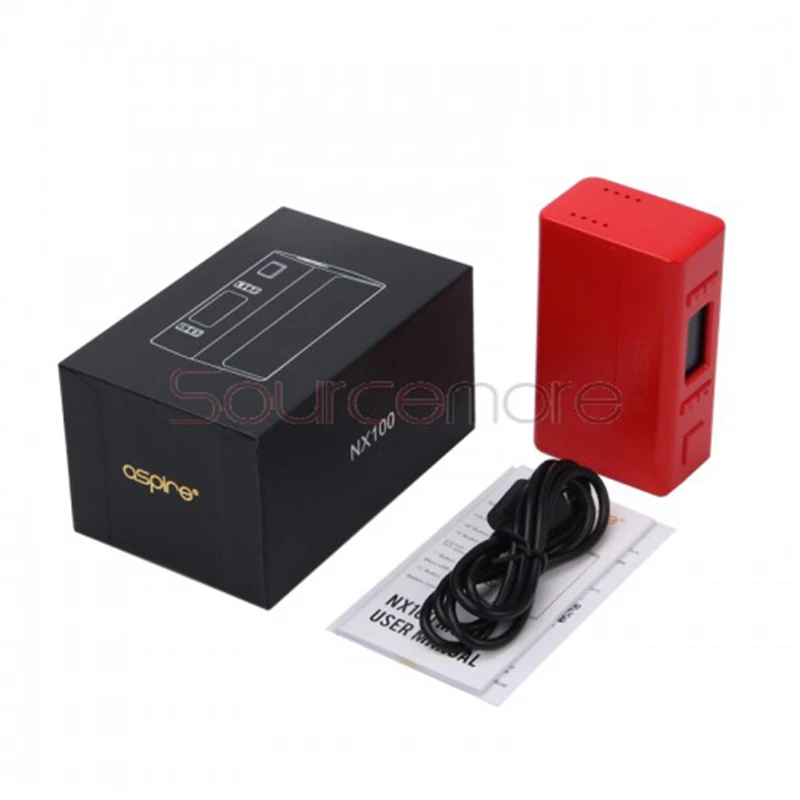 Electronic Cigarette Mod Original Aspire NX100 Mod 75W100W TC Box Mod NX 100W Powered by 18650 Battery 01 (3)