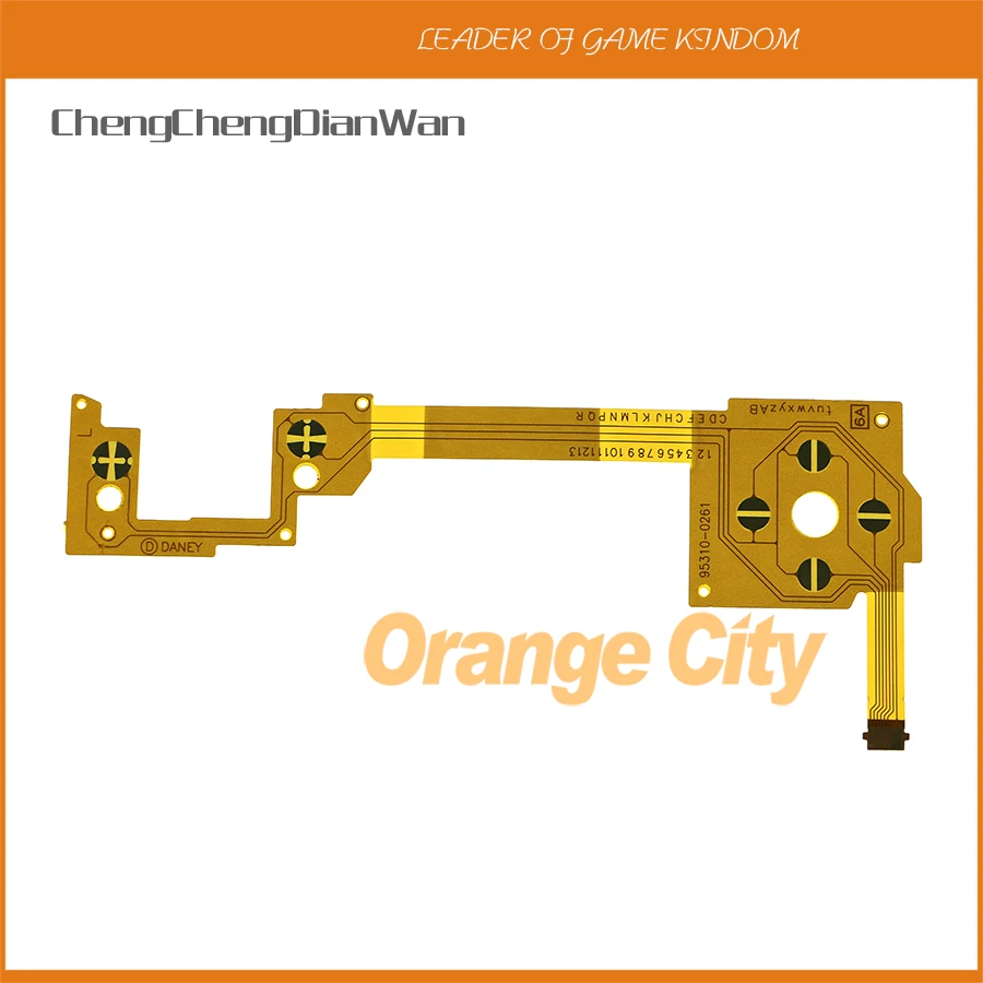 

Left Right Conductive Film For Wii U for WiiU Pad Controller Key Button Flex Cable Ribbon Cable