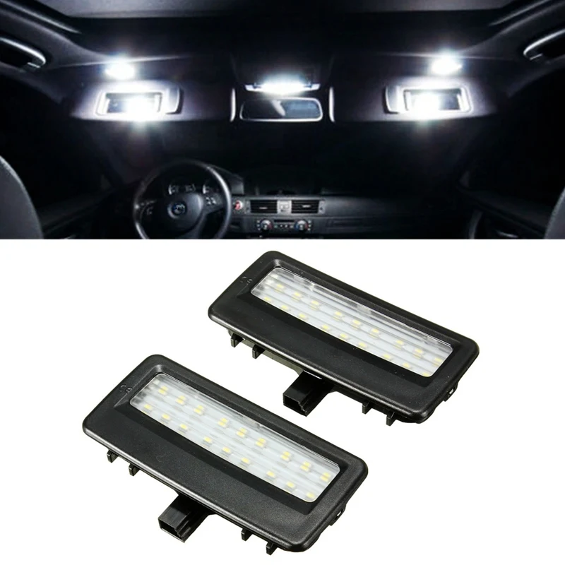 2 шт. автомобиля зеркало с подсветкой LED лампа 12V Светодиодный Чтение светильник