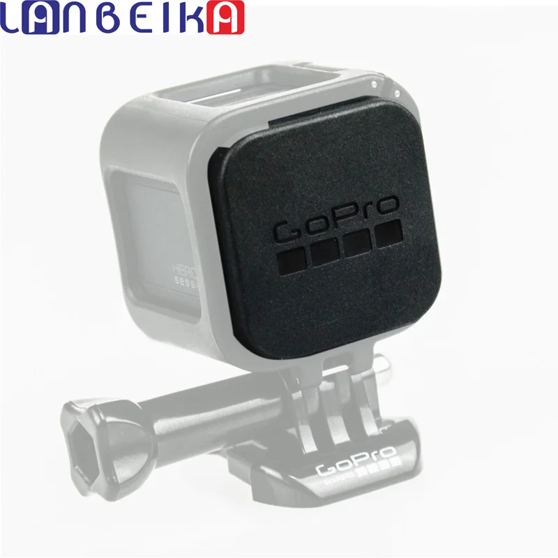 

LANBEIKA For Gopro 20PCS/LOT Gopro Hero 5/4 Session Lens Cap Cover Housing Case Protective with Logo For Gopro Hero 5/4 Session