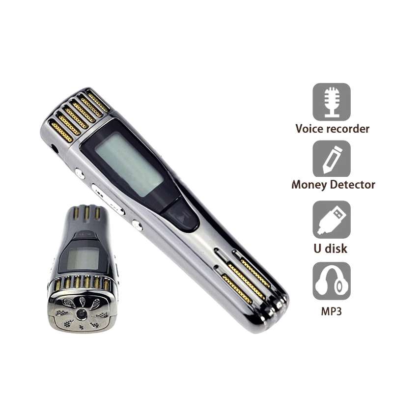 Цифровой диктофон 8 ГБ скрытый с диктофоном|digital voice recorder 8gb|digital recordervoice |