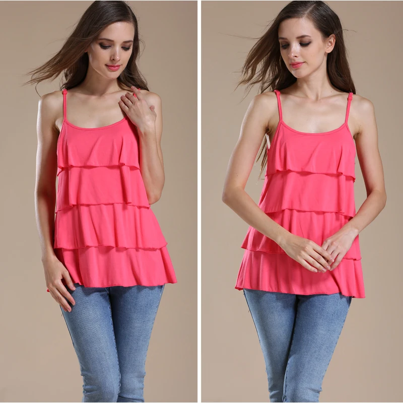 Modal Maternity Clothes Nursing Tank Tops Pregnancy Vest Breastfeeding Camis Mix colors 3pcs/lot Bulk Order