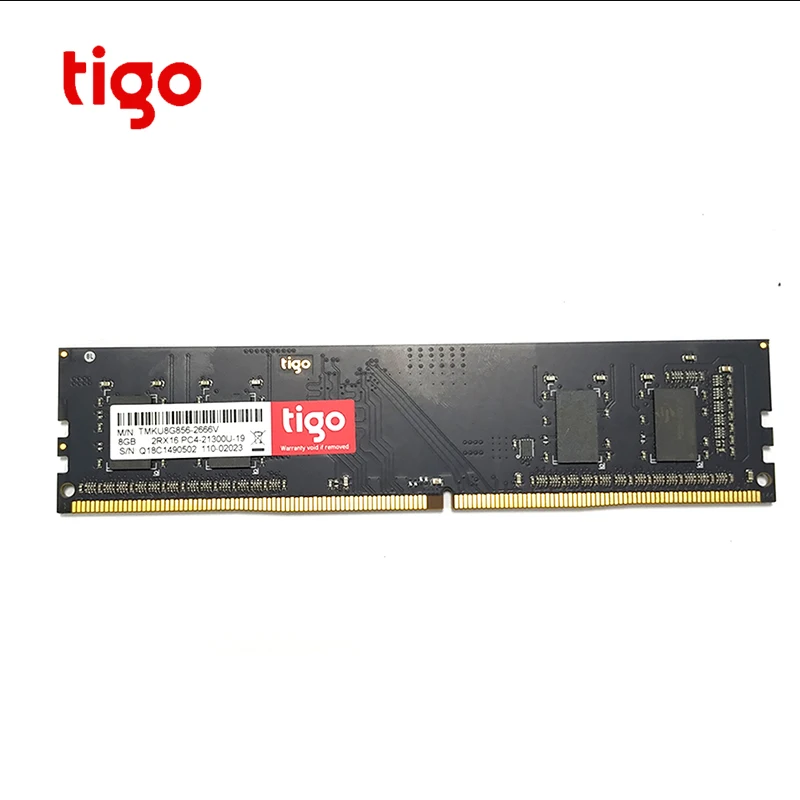 Tigo RAM 8GB 2666MHz Память DDR4 Memoria DDR 4 288 PIN для настольного ПК игра Ram пожизненная