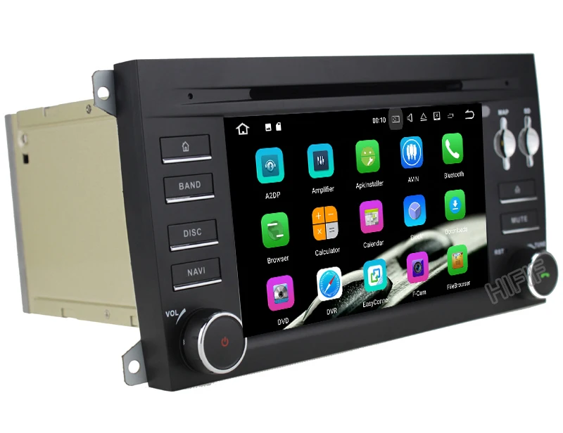 Discount IPS Android 8.0 Two Din 7 Inch Car DVD Player Stereo System For Porsche/Cayenne With Octa Cores 4+32GB Wifi GPS Navigation Radio 11