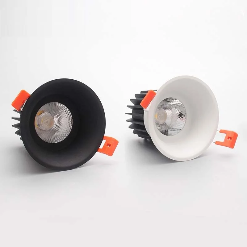 Фоновая лампа труба прожекторы CREE COB 7W10W12W сотовая сеть антибликовые светодиодные