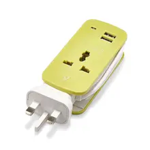 Удлинитель питания Великобритании британский адаптер пробки портативный power Strip смартфон с USB зарядным устройством 1,5 м 5ft удлиннитель