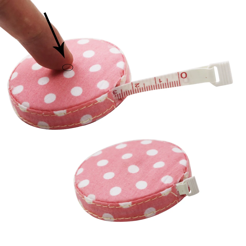 2-Colors-Fabric-Covered-Retractable-Ruler-1-5M-60inch-Tape-Measure-for-Sewing-Cloth-Tailor-Ruler (1)
