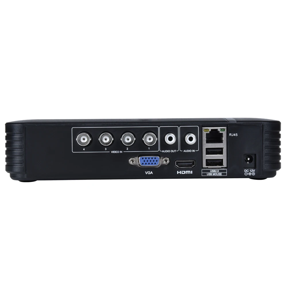 Hamrolte 4CH 1080N Домашняя безопасность DVR TVI. CVI. AHD-NH 5в1 гибридный цифровой видеорегистратор для AHD камеры, аналоговой камеры, ip-камеры