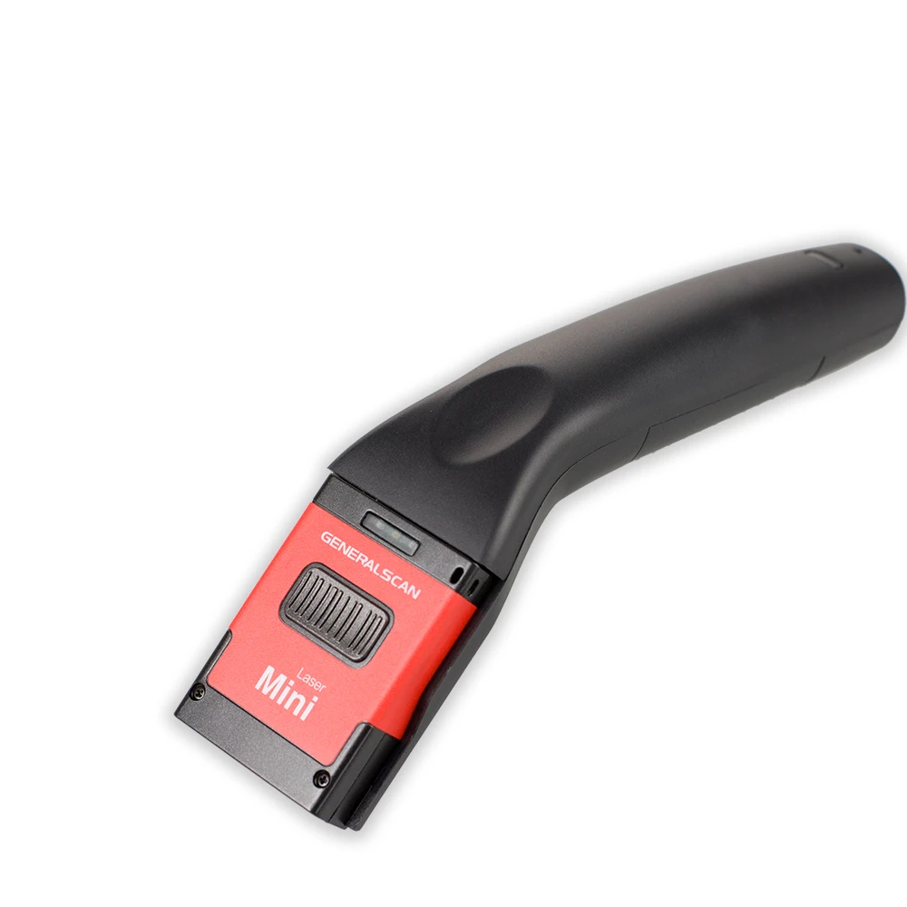 

Generalscan GS M100BT-HP 1D Laser Mini BT 4.0 Barcode Scanner Equipped with handheld grip HG135 pocket barcode scanner