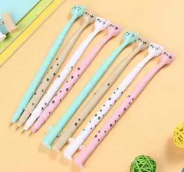 

AA-0.5mm cute lovely colorful cat kitty 4 colors gel pen(1piece)