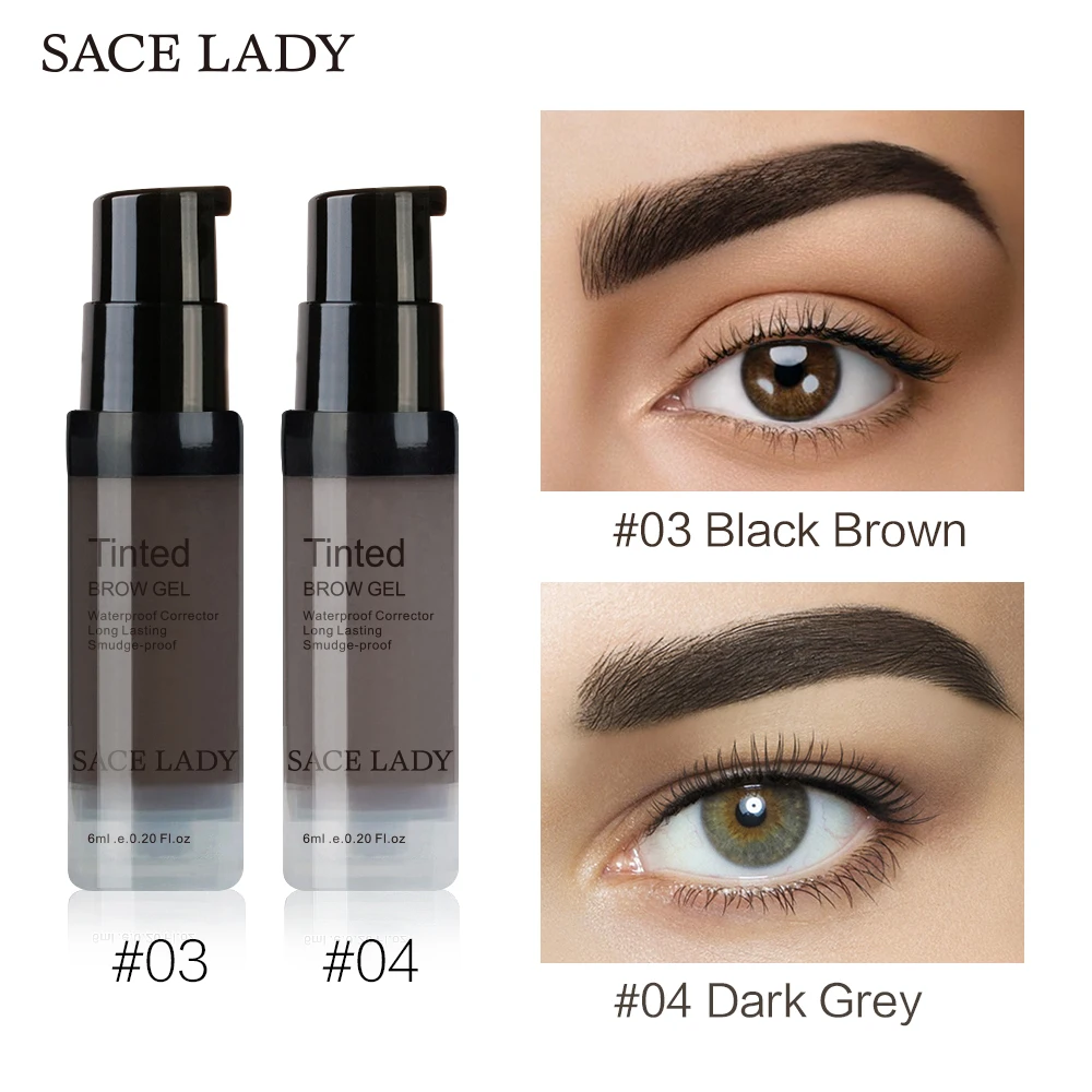 Sace lady Waterproof Eyebrow Dye Gel Makeup Shadow for Eye Brow Wax Long Lasting Tint Shade Make Up Paint Pomade Brand Cosmetic Sace lady Waterproof Eyebrow Dye Gel Makeup Shadow for Eye Brow Wax Long Lasting Tint Shade Make Up Paint Pomade Brand Cosmetic