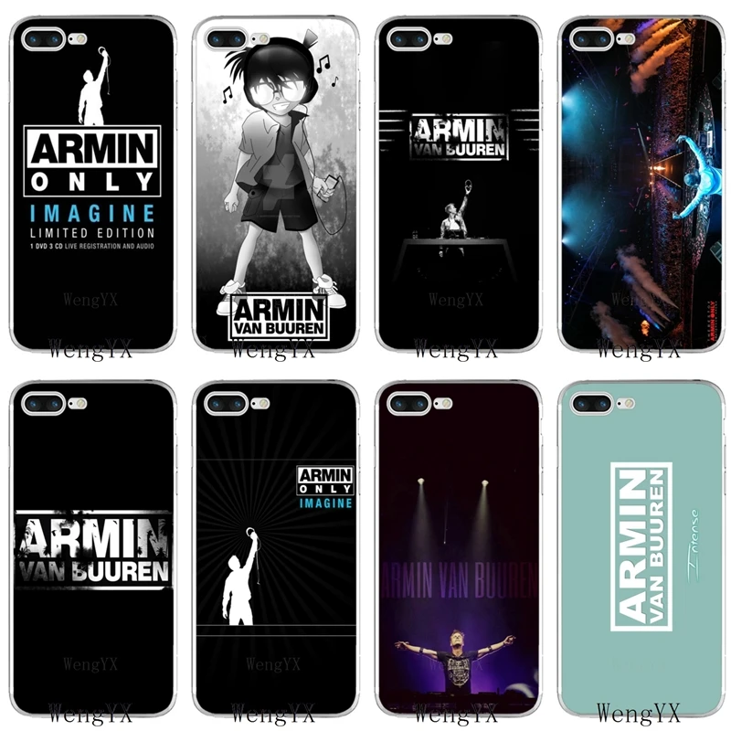 Slim Dance Armin van Buuren тонкий силиконовый мягкий чехол для телефона из ТПУ для iPhone X 8, 8 plus, 7, 7 plus, 6, 6s plus, 5, 5S, 5c, SE, 4 4S