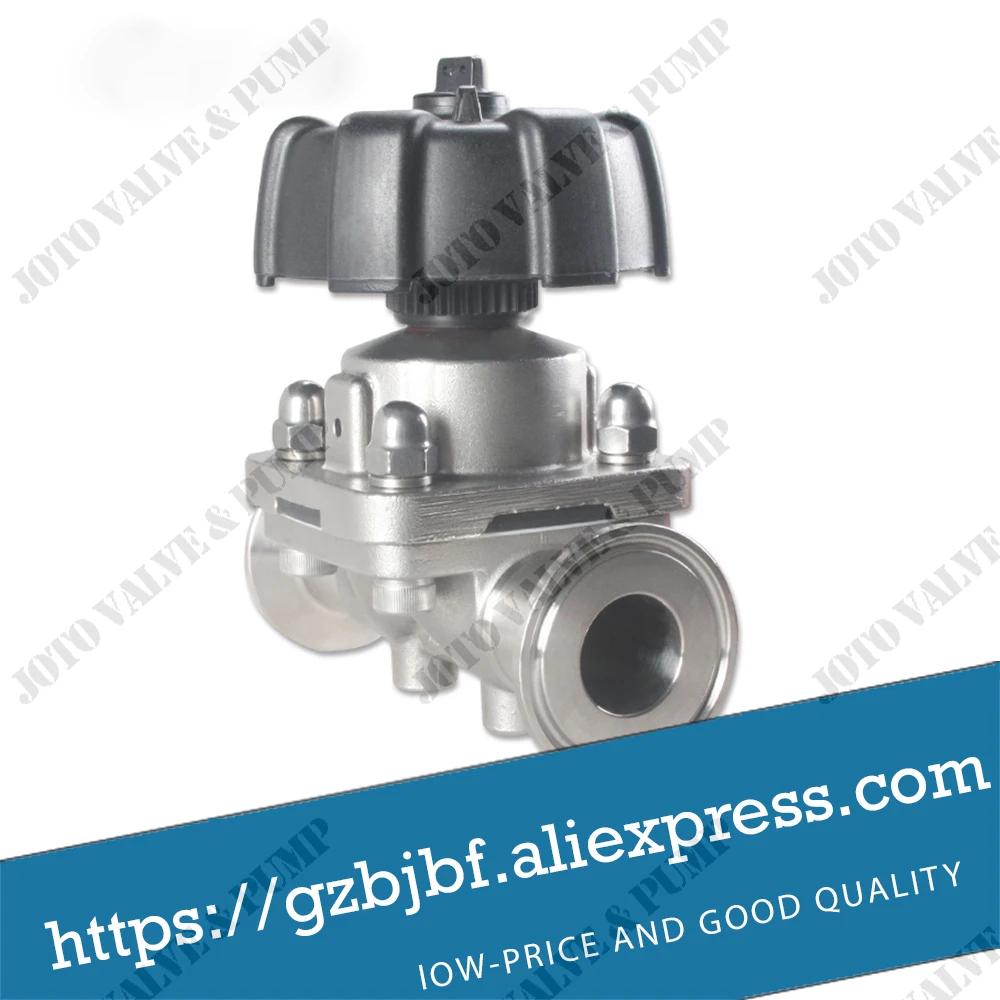 

Free Shipping 316L Stainless Steel DN10 Diaphragm Valve