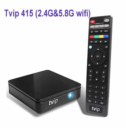 TVIP 415 TVIP410 412 415 IPTV коробка Linux или Android двойной Системы H.265 1080 P quad core mini Wi-Fi set top Box - Цвет: TVIP 415