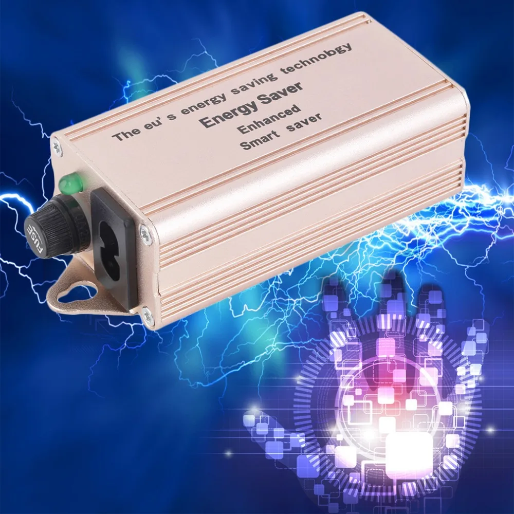 

Smart Electricity Enhanced Saving Box Power 30%-40% Energy Saver + US Plug Power Accessories