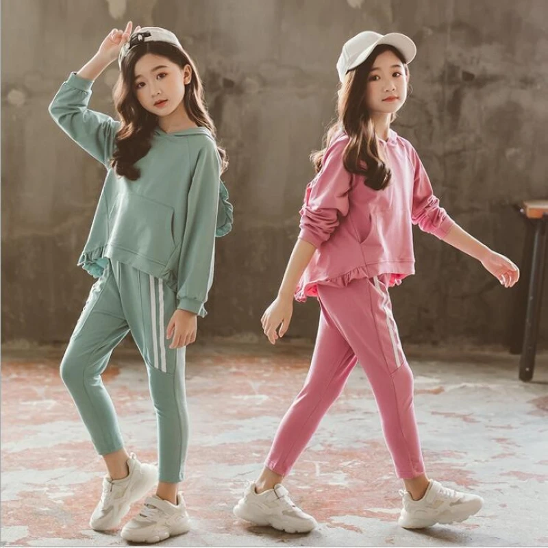 

Girls 2019 new autumn sweater children's clothing rabbit ears hooded cotton long sleeves