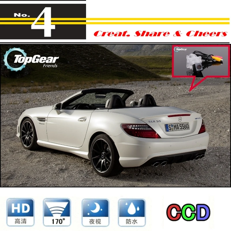 

Liislee Car Camera For Mercedes Benz SLK Class MB R172 High Quality Rear View Back Up Camera For PAL / NTSC | CCD + RCA