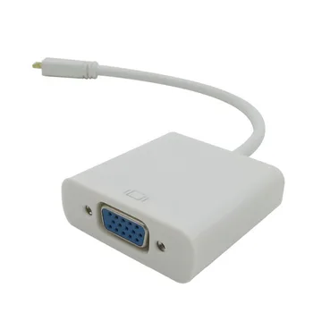 

Micro HDMI Male to VGA Female Cable Adapter/Converter Built-in Active IC Chip for DV/Tablet Support 720P/1080P