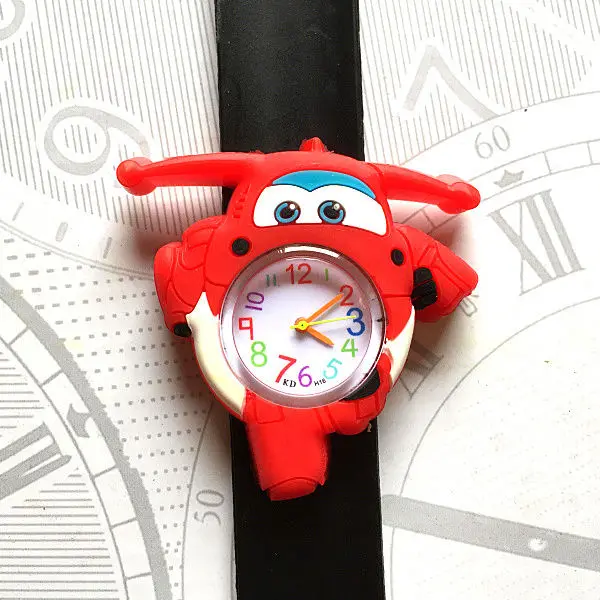 Детские часы с 3D рисунком самолета, детские часы, студенческие часы, Детские Кварцевые часы для девочек и мальчиков, подарок для детей, Relogio Montre