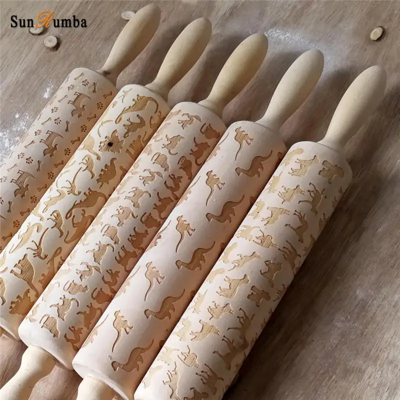 wood rolling pin MUW-260-06