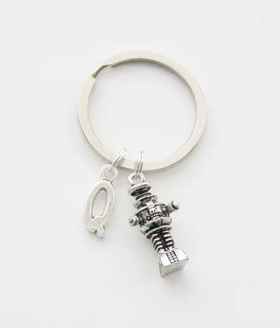 

Retro Robot, Robot Keychain, Robot Key Ring, Retro Robot Keychain, Novelty keychain, Geekery Geek Gifts for Guys