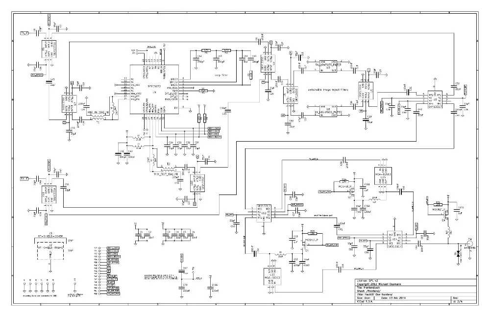 Pcb For Hackrf One Software Defined Radio Rtl Sdr 1 Mhz To 6 Ghz Not Including Components Hackrf One Pcb Open Source Hardwa Circuits Aliexpress