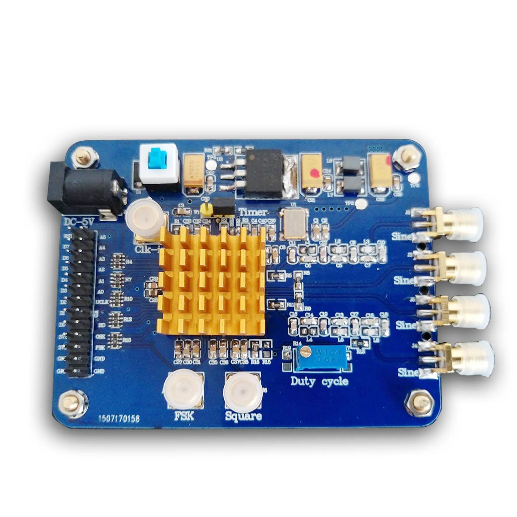 High speed AD9854 DDS signal generator module development board